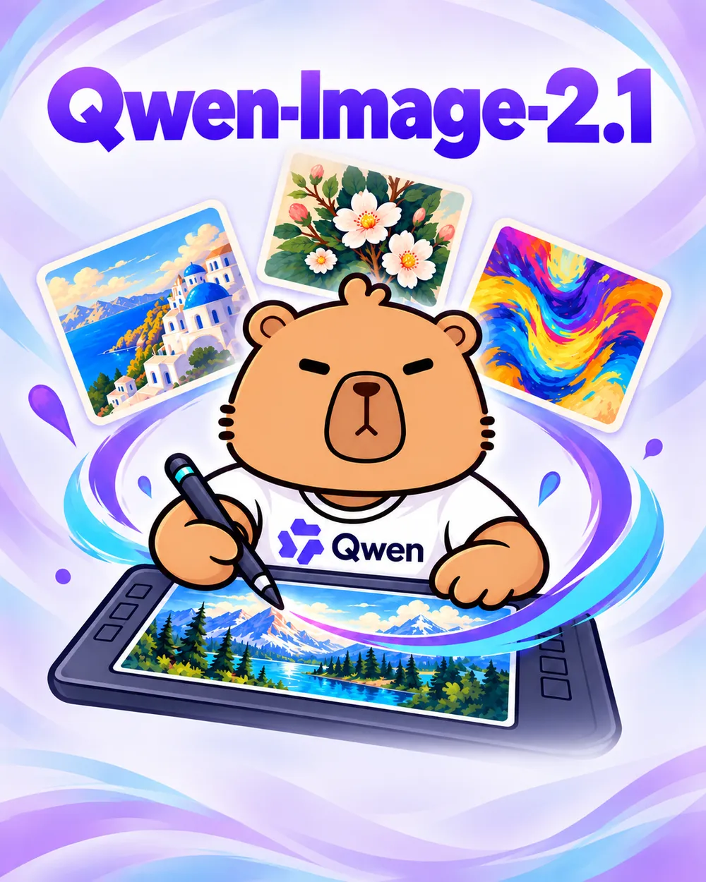 qwen image2.1整合包 支持文生图+图片编辑  6g以上显存可用